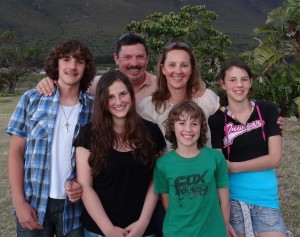 South African homeschool family - Wendy Young and co.