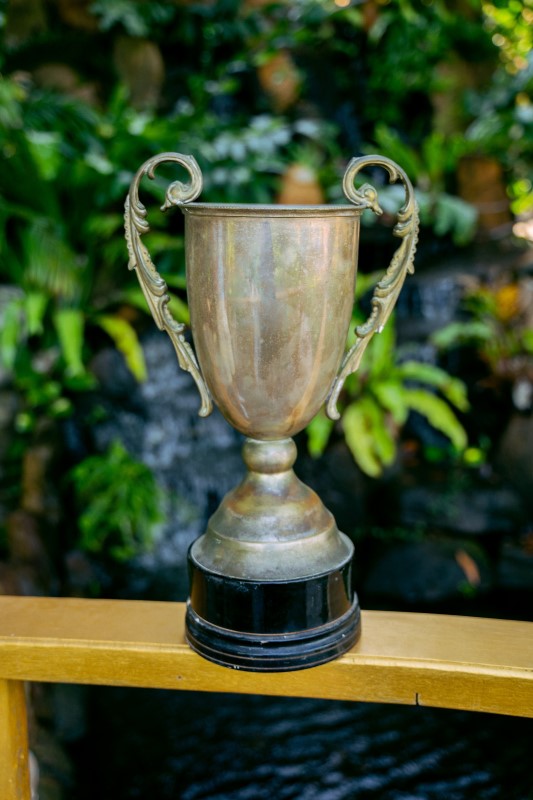 End of year prize giving - trophy